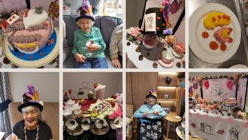 The Orchard care home hosts a Mad Hatters Tea Party